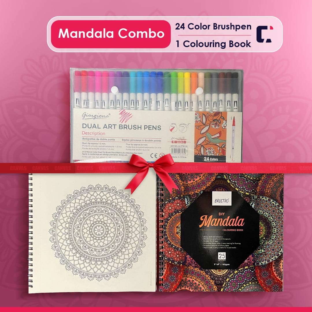 Mandala Combo 24 Color